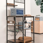 Homsorout Storage Bins with Lids - Small Fabric Organizers with Window, Collapsible Storage Bins for Clothes, Decorative Clos