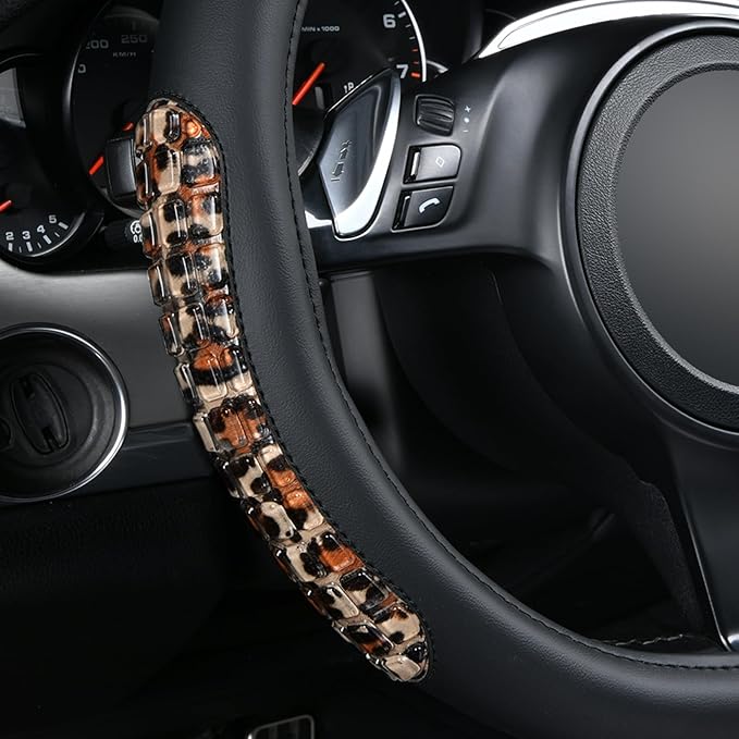 Flying Banner car Steering Wheel Cover Gel Massage Velvet Cool Warm Universal Size 15 inches SUV Truck Anti Slip Odorless Sum