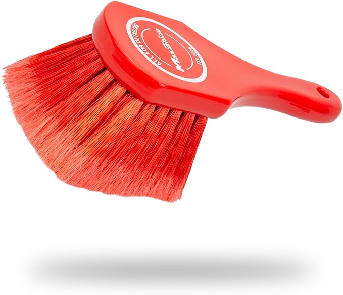 Maxshine Universal Soft Exterior & Wheel Cleaning Brush – Durable Detailing Brush for Cars, Trucks, SUVs, RVs & Motorcycles –