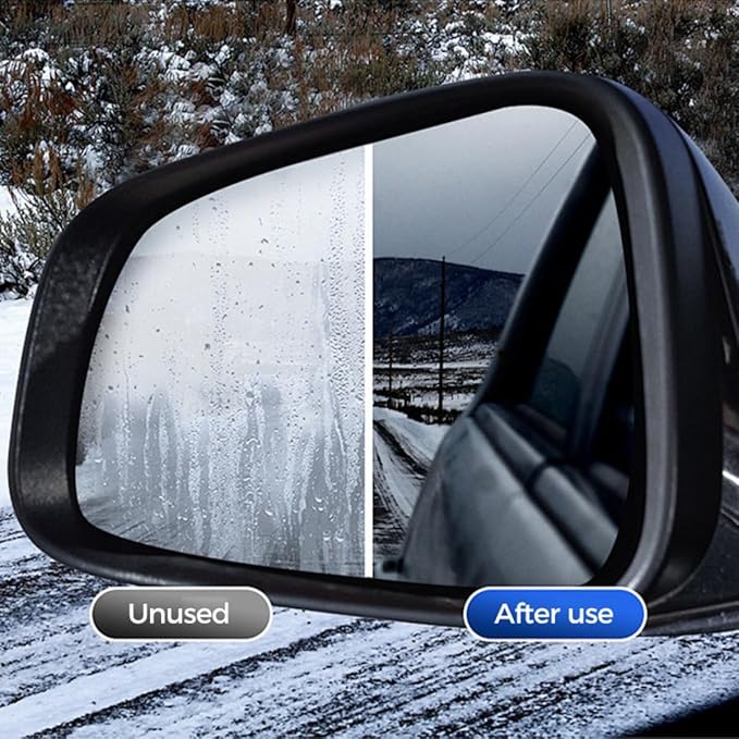 Auto Glass Powerful Waterproof Spray - Waterproof Rain Repellent Coating with Anti-Fog Formula - Safe on Auto Glass, Shower D