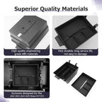 LUWU 2022-2024 R1T/R1S Center Console Organizer, 2PCS, Black