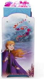 Disney Frozen II 6 Bin Design and Store Toy Organizer by Delta Children, Greenguard Gold Certified