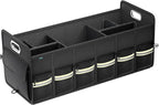 FLORICH Trunk Organizer for Suv, Large Truck Organizer Back Seat Storage Premium, Collapsible Multi-Compartment Car Organizers