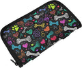Car Tissue Holder Car Visor Organizer Tissue Box Holder for Car Sun Visor Organizer with Car Vehicle Accessories Essentials Interior for Women Men Black Art Paw Print and Hearts