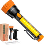 Multifunctional Car Safety Flashlight - Emergency Escape Tool with Window Breaker, Seatbelt Cutter, 3 Light Modes & Magnetic 