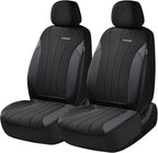 Coverado Car Seat Covers Front Seats, Auto Seat Covers Full Set, Mesh Breathable Seat Protectors, 2 Seats Black Automotive Se