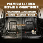 Leather Conditioner & Repair Cream: Leather Cleaner and Conditioner for Car Seats and Interiors - Repair Conditioning Salve f