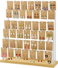 Earring Display for Vendors,6 Tiers 42 Hooks Jewelry Rack Display Holder Stand, Earring Organizer Holder for Necklaces Rings 