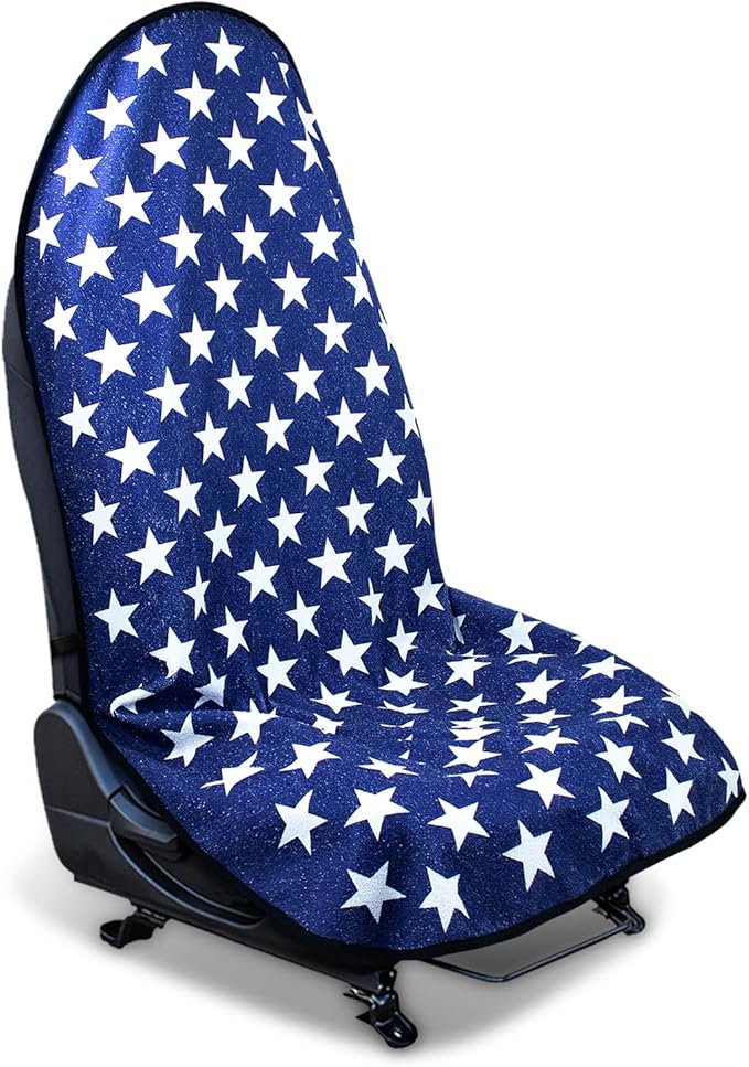 Waterproof Sweating Car Seat Cover for Post Gym Workout, Running, Swimming, Beach and Hiking, Universal Fit Non-Slip Bucket S