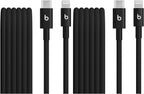Beats USB-C to Lightning Woven Cable Fast Charging Durable/Tangle-Free Compatible Charger for Apple Devices w Lightning Ports