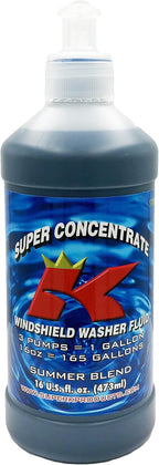Super K Concentrate Windshield Washer Fluid - Makes 165 Gallons - 16 fl. oz.