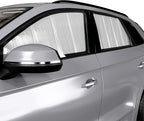 AutoTech Park Foldable Sunshade Compatible with 2023-2025 Toyota bZ4X, 4 Pieces Side Window Shades