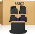 LASFIT Floor Mats & Cargo Mat for KIA Sportage 2022 2021 2020 2019 2018 2017, All Weather TPE Car Mats Custom Fit Floor Liners & Trunk Mat for Sportage 2017-2022 1st & 2nd Row & Cargo Liner