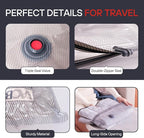 VMstr Vacuum Seal Bags for Clothing Travel, Carry-on Size for Luggage Compression Packing, Space Bags with High Pressure Elec
