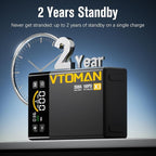 VTOMAN X3 Jump Starter with Air Compressor, 3500A Portable Car Battery Jumper Starter (9L Gas/8.5L Diesel Engines) with