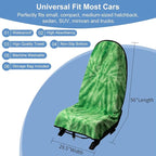 Waterproof Sweating Car Seat Cover for Post Gym Workout, Running, Swimming, Beach and Hiking, Universal Fit Non-Slip Bucket S
