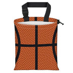Car Trash Bag Large Hanging Can for Back of Seat, Cute Waterproof Car Garbage Bag for Vehicle, Travelling, Outdoor Basketball Skin Pattern