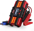 Battery Jumper Starter Portable 6000A (12V) - Portable Booster Pack with Voltage Detection & Protection for Gas/Diesel (Up