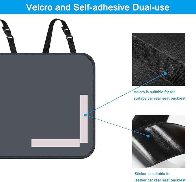 Trunk Organizer for Car, Large Capacity Car Organizers and Storage with 9 Pockets, Waterproof Backseat Hanging Organizer for SU