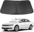 Front Windshield Sun Shade Foldable Car Front Window Sun Shade Windshield Shade Custom Fit for 2012-2022 Volkswagen VW Passat Block UV Rays Accessories Heat Keep Cooler