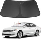 Front Windshield Sun Shade Foldable Car Front Window Sun Shade Windshield Shade Custom Fit for 2012-2022 Volkswagen VW Passat Block UV Rays Accessories Heat Keep Cooler