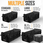 FORTEM Trunk Organizer For SUV Car Organizer and Storage, Collapsible Multi-Compartment Storage Bag Car Accessories for Women