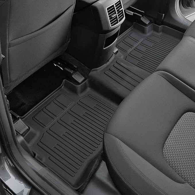 Floor Mats for Kia Sportage Gas 2023-2026, All Weather Floor Mats Trunk Cargo Liner with Backrest Protectors Accessories, Full Coverage Set (Not fit Hybrid)