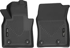 Husky Liners Weatherbeater Floor Mats | Fits 2019-2026 Mazda 3 (Hatchback, Sedan FWD); 2020-2026 Mazda CX-30 (AWD) | Front Row, 1-pc Black - 15651