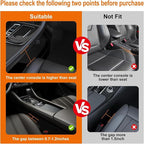 2 Pack Large Capacity Car Seat Gap Filler Organizer with Cup Holder PU Leather Automotive Consoles Storage Box in Between Truck Front Side Seats Catcher for Phone Auto Accessories Gifts for Women Men