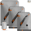 Vacbird Rechargeable Wireless Pump Travel Storage Bags Set - Portable Space Saver Bags for Travel & Home - Vacuum Compression