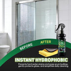 Water Repellent Spray for Car Windshield & Glass - Long Lasting Rain Repellent & Hydrophobic Coating for Windshield, Glass, W