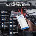 LOKITHOR JT400 2500A Portable Jump Starter with Battery Tester, 12V Car Battery Jump Starter for Up to 8.5L Gas or