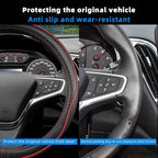 Car Steering Wheel Cover for Chevy Silverado 1500 2500 3500, Tahoe, Equinox,Traverse,Colorado, Automative Accessories for Che