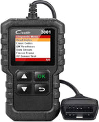 LAUNCH Creader 3001 OBD2 Scanner-2025 Upgrade Ver. Engine Fault Code Reader,Support O2 Sensor,Lifetime Free Update,Scanner for