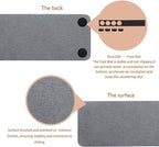 NiuYichee 2 Pcs Water Absorbing Stone Trays, Kitchen/Bathroom Sink Soap Dish, Diatomite Tray Used for Hand Soap & Cosmetic Bo