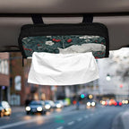 Car Tissue Holder Car Visor Organizer Tissue Box Holder for Car Sun Visor Organizer with Car Vehicle Accessories Essentials Interior for Women Men Fox Bunny Red Berry Green
