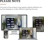GRANNY SAYS 4-Shelf Hanging Organizer, Closet Hanging Shelves, Closet Hanging Storage Organizers, Organization for Bedroom, L