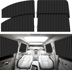 ZATOOTO Window Shades for Car Camping - Privacy Cover and Side Blinds - Protection from Heat and UV for Kids, Family, Pets