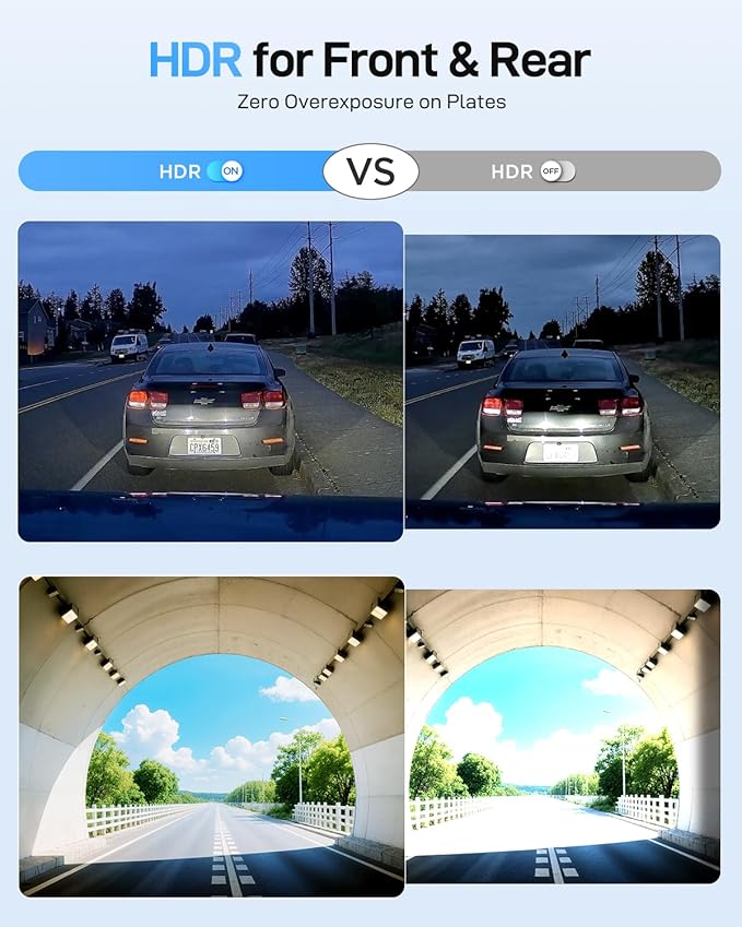 VIOFO A229 Ultra 2CH Dual 4K Dash Cam Front and Rear, Dual STARVIS 2 IMX678 Sensors & 2-Channel 4K HDR, Faster 5GHz Wi-Fi & P