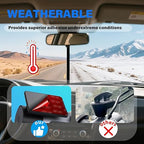 Sticky Adhesive Pads Replacement Mounting Tape 4 Pcs, Dashboard Pad Mounting Disk Adhesive Replacement Kit, Double-Sided Stickers for Suction Cup Dashboard Phone Holder (2'' Squares)