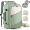 HOTOR Travel Backpack for Women – TSA-Friendly Travel Bag with Multiple Compartments & 3 Packing Cubes, Water-Resistant & Com