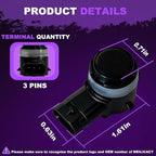 JU5Z15K859APTM Front or Rear Pdc Parking Sensor for Ford 2020-2023 Escape Explorer Transit Expedition JU5Z-15K859-APTM JU5Z15K859AAB JU5Z15K859AAC JU5Z15K859AAD JU5Z15K859AAF