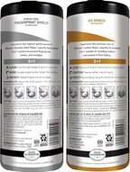 Weiman Stainless Steel Wipes and Leather Wipes - Clean and Polish Appliances for a Brighter and Longer Shine - Clean, Conditi