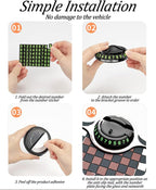 Multifunction Anti Slip Phone Mat for Car Multi Functional Dashboard Antislip Holder 360 Rotating Universal Dash Multifunctio