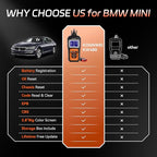 KONNWEI OBD2 Scanner Fit for BMW Mini, Battery Registration & Reset Tool for BMW Mini, Car Scanner Diagnostic Tool, Code Reader