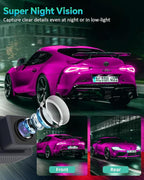 4K Dash Cam, 4K+2K Dash Cam Front and Rear W/ 5GHz WiFi & APP Control 64GB Included, 3.2" IPS Screen Car Dash Cam W/ 24H Park