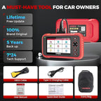 LAUNCH OBD2 Scanner CRP123I V3.0 Elite, 2026 Lifetime Free WiFi Update Scan Tool, FCA SGW, CANFD&DoIP, SAS/Throttle/Brake/BMS