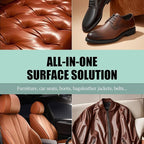 LUXGROVE® Leather & Furniture Repair Salve- Polisher, Leather Cleaner & Conditioner to Soften, Protect & Restore Leathercraft
