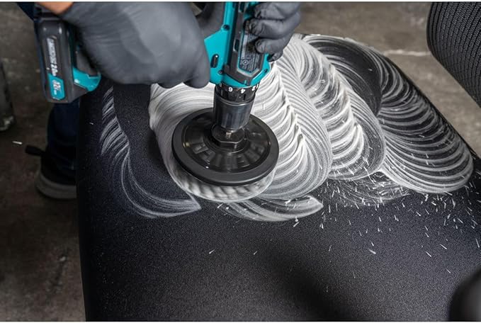 Chemical Guys ACC506 Light Duty Spinner Multi-Surface Drill Brush Attachment (Fits Any Standard Drill - Power Scrubber Remove