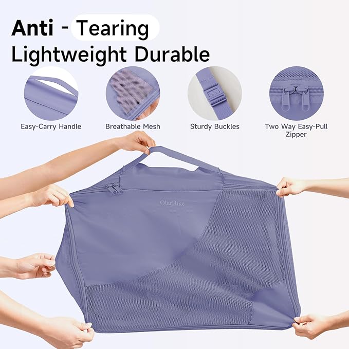 11 Set / 9 Set Packing Cubes for Travel,Gifts for Women Mom Kids,TSA Approved Bags for Makeup, Cosmetic, Toiletry, Organizers